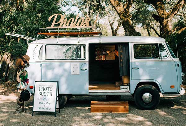 Bay Area Fotowagen ready for wedding guests