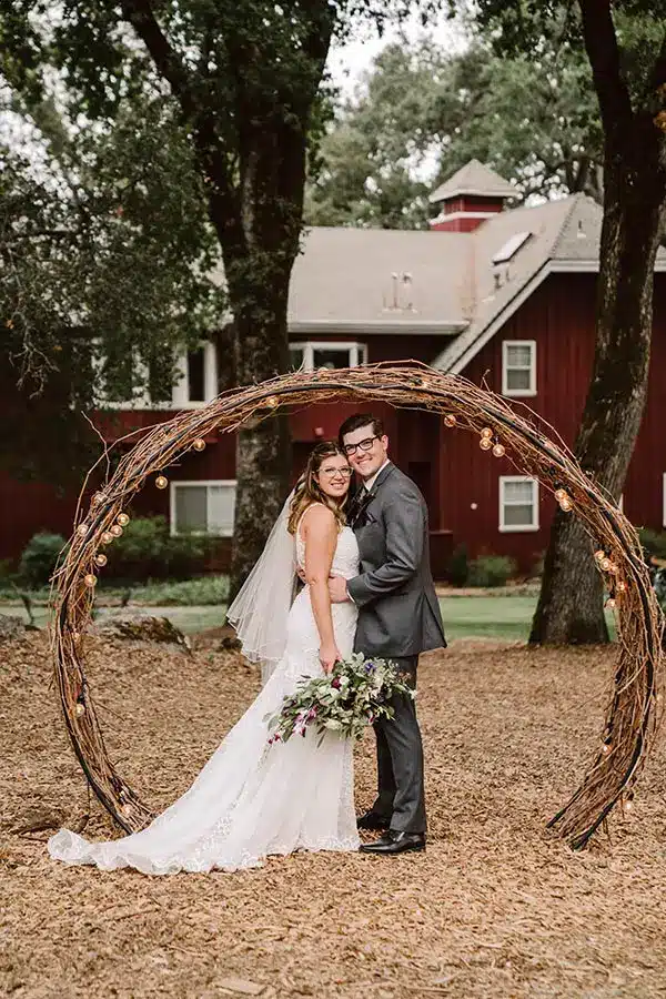 Shawna and Lucas Under Arch