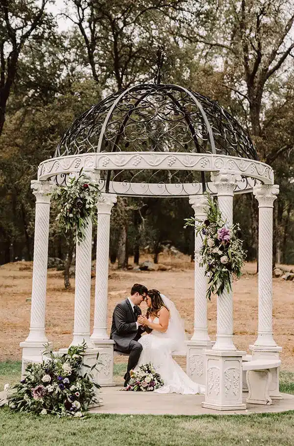 Shawna and Lucas Under Gazebo