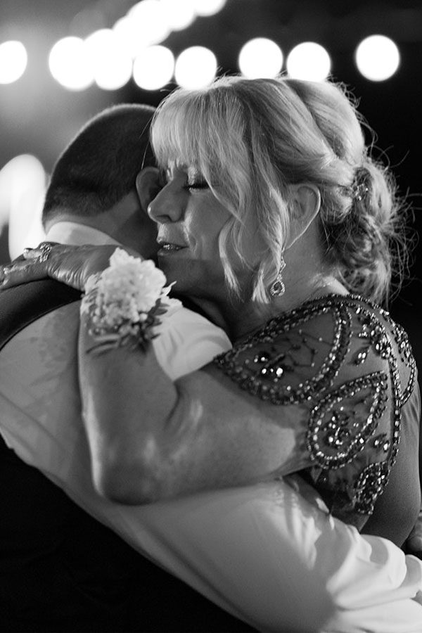 Groom dances with his mother