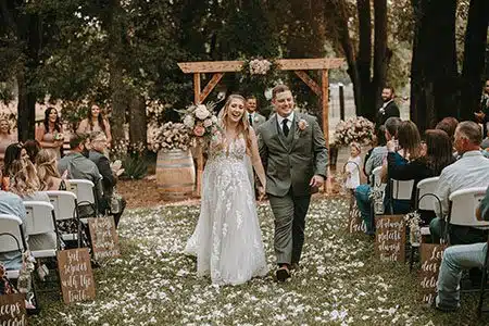 Outdoor ceremony