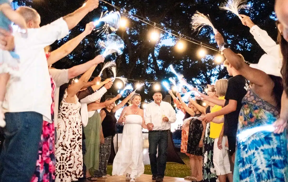 DanceFloorEntrance Dance floor entrance at Rough and Ready Vineyards