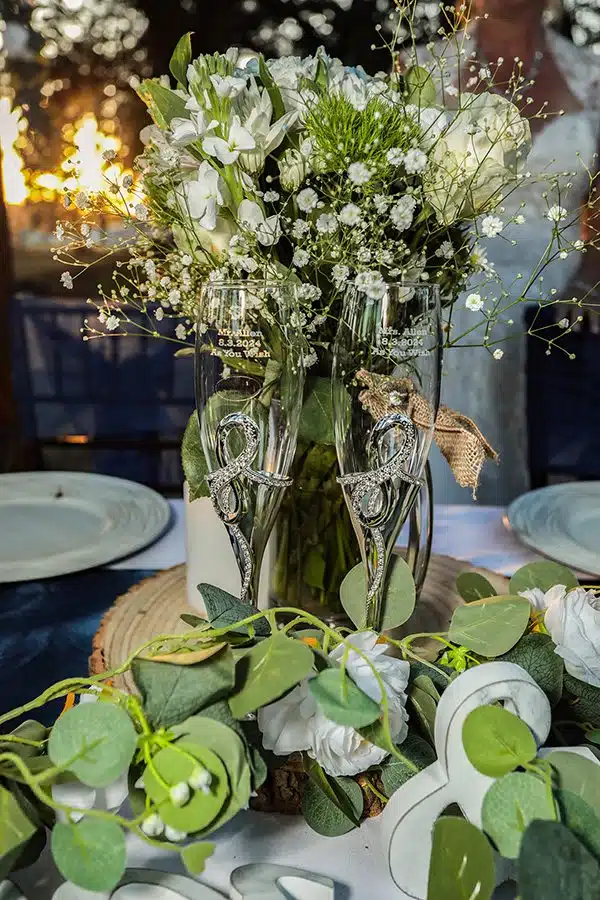 flowers Flowers at August wedding at Rough and Ready Vineyards