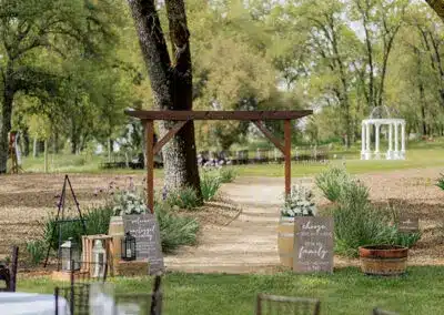 Rough & Ready Vineyards wedding venue in the Spring. Photo by Taylor Benedickt Photography