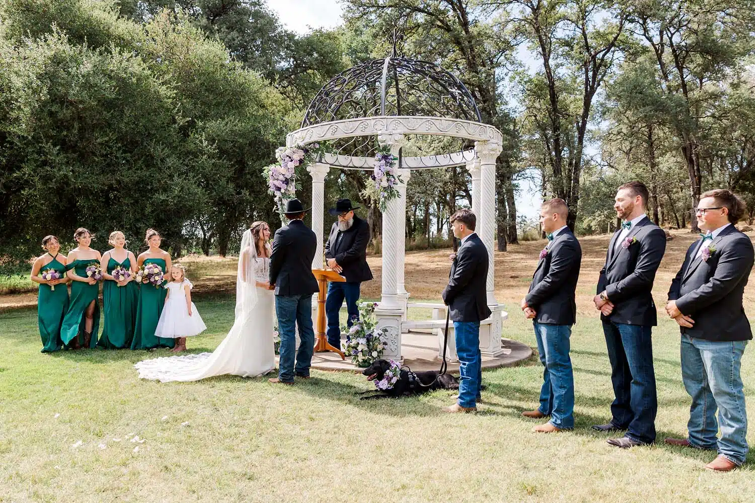 ceremony-kt Danielle and Tim serve each other cake at their April wedding