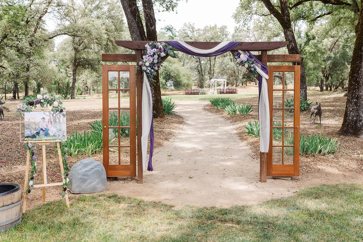 wooden arch wooden arch