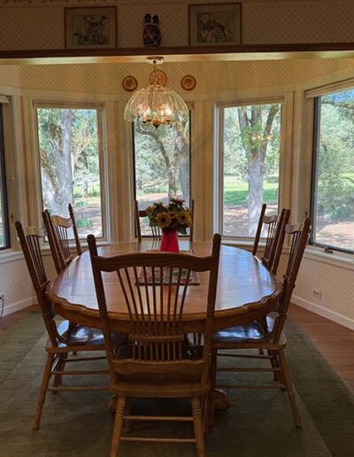Rough & Ready Vineyards Guest House Dining Room