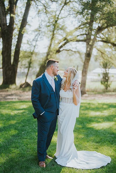 BaileyNickWedding Bailey and Nick at their Rough & Ready Vineyards wedding