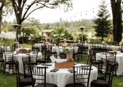 Wedding Reception at Rough and Ready Vineyards